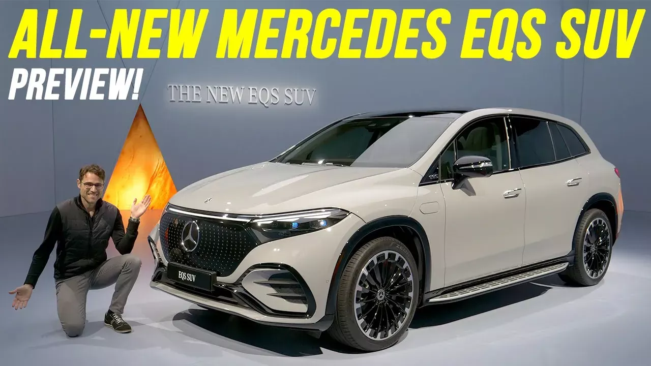 Mercedes EQS SUV Premiere! Can this high-end luxury EV SUV beat the BMW iX ?