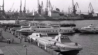 Одесский порт и флот времен максимального расцвета эпохи Брежнева
