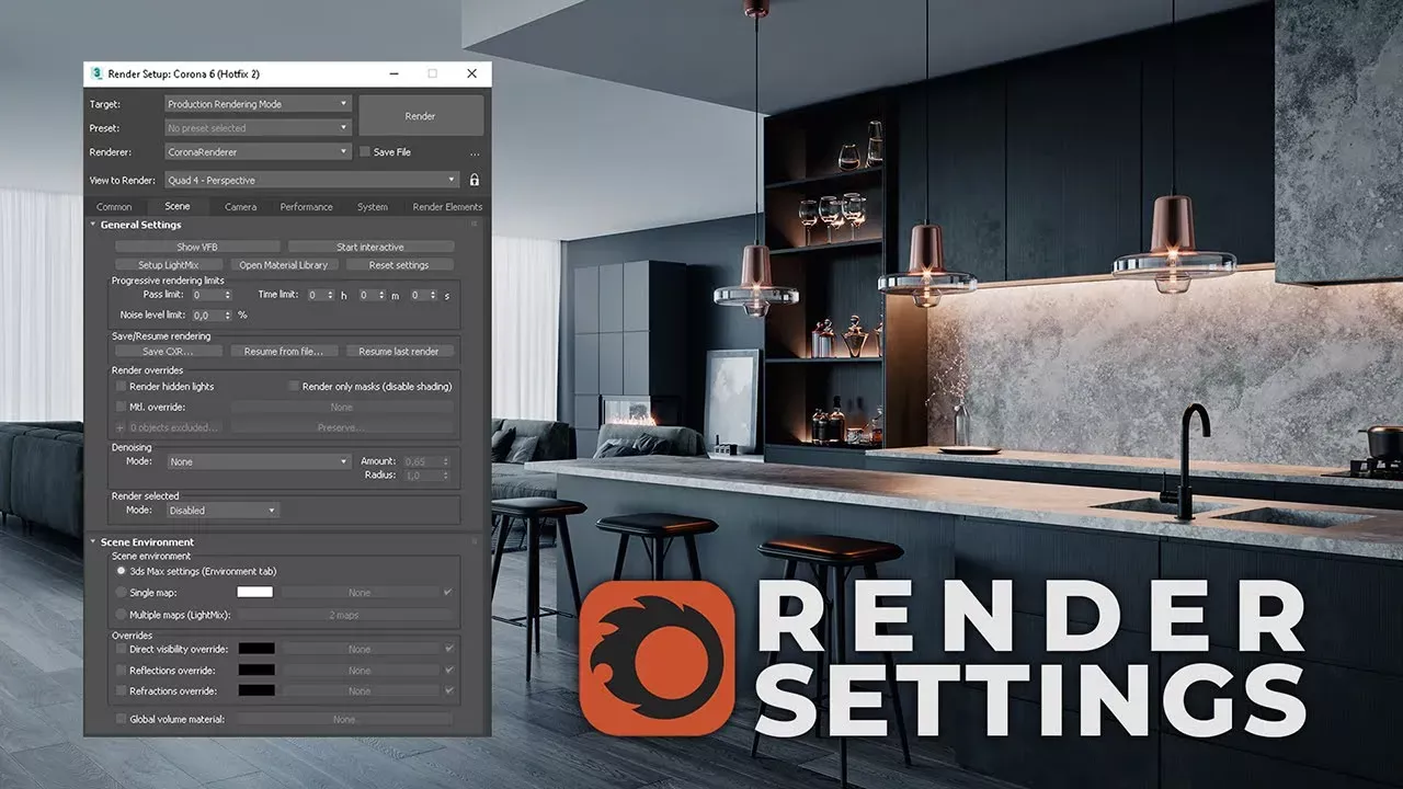 Corona Render Settings Explained | Learn it once and for all!