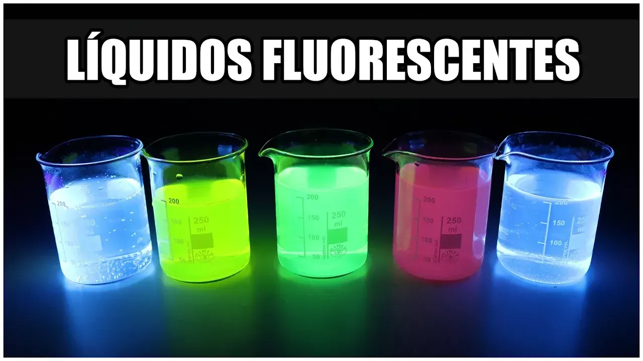 ¿Cómo hacer un Líquido Fluorescente en CASA? | La Fluorescencia ultravioleta