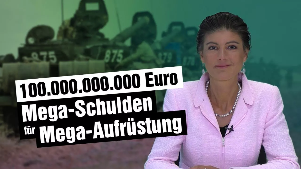 100 000 000 000 Euro - Mega-Schulden für Mega-Aufrüstung