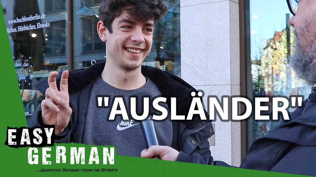 How Germans define the word "Ausländer" | Easy German 329