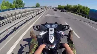 Единственный способ легально ехать на мотоцикле без доков!