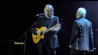Joan Manuel Serrat y Víctor Manuel - Me'n vaig a peu - Barcelona 2016