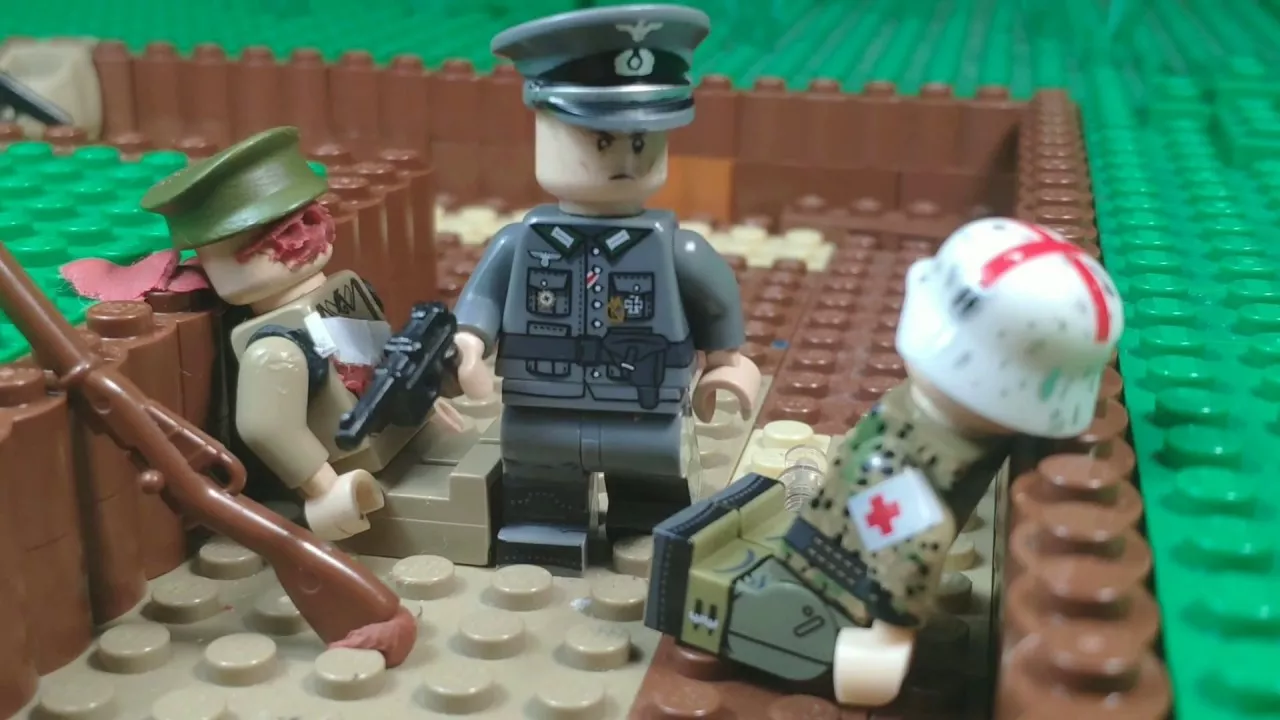 Lego WW2 First day of Great Patriotic war / Первый день Великой Отечественной войны / Part 1