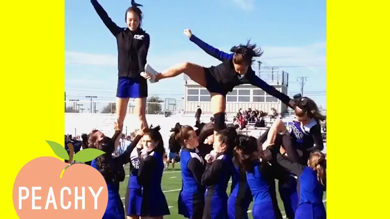 Funny Cheerleading Fails That'll Make You Cry Laughing 😂