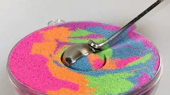 Satisfying REVERSE Kinetic Sand Compilation #1