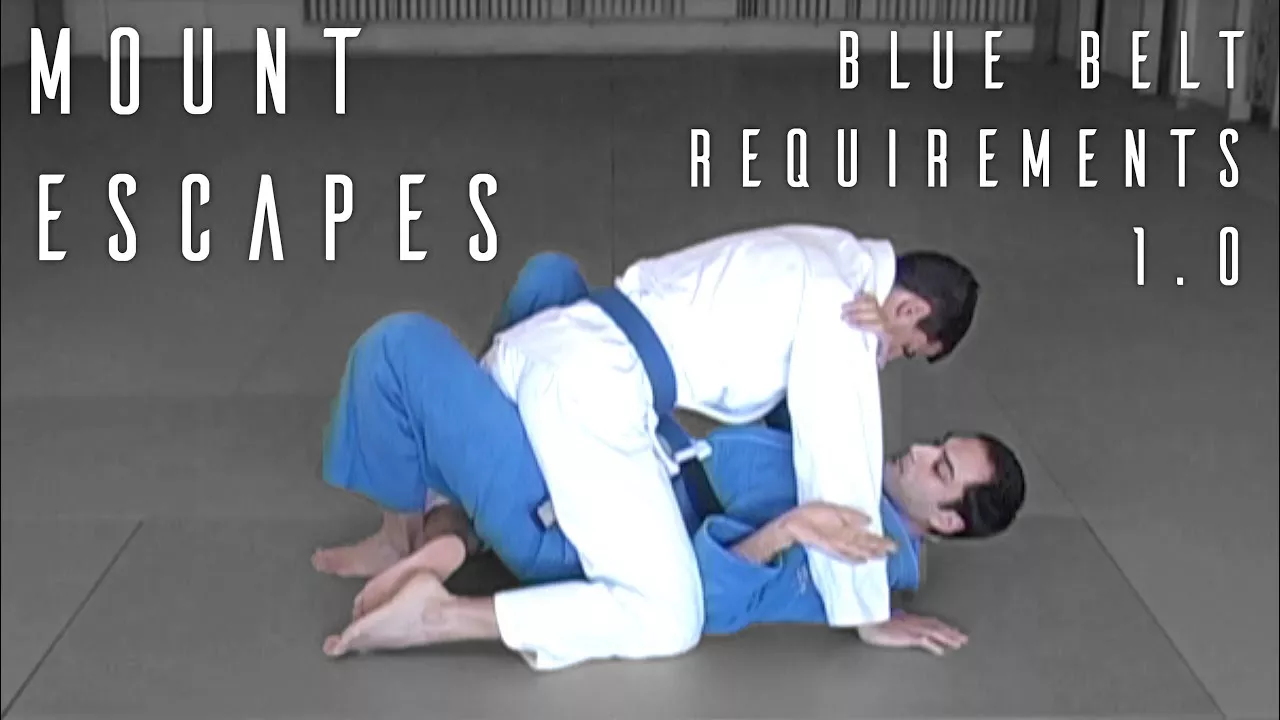 Mount Escapes | Blue Belt Requirements 1.0 | ROYDEAN.TV