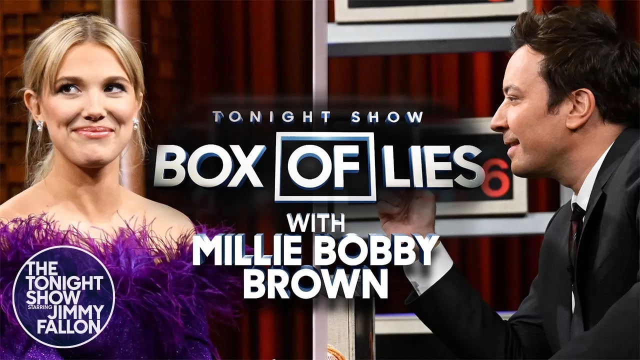 Box of Lies with Millie Bobby Brown | The Tonight Show Starring Jimmy Fallon