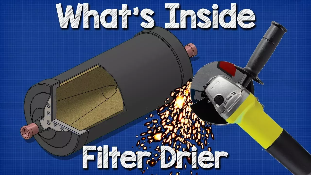 What's Inside A Filter Drier - How it works  hvac