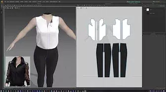 SETKA | Создание одежды в Marvelous Designer: третий урок.