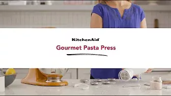 KitchenAid® Attachment Demo Series: Gourmet Pasta Press