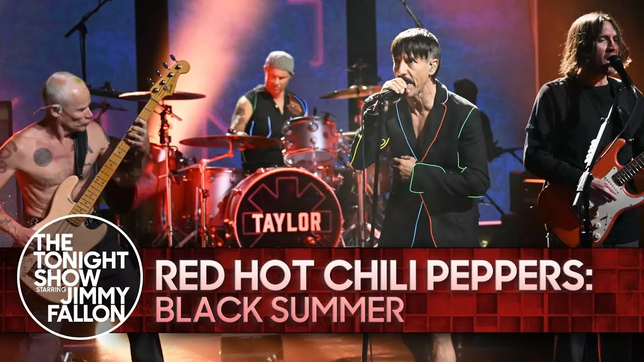 Red Hot Chili Peppers: Black Summer | The Tonight Show Starring Jimmy Fallon