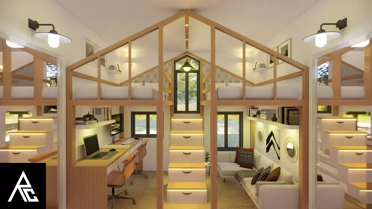 Wonderful Loft Bed Idea for Small Rooms