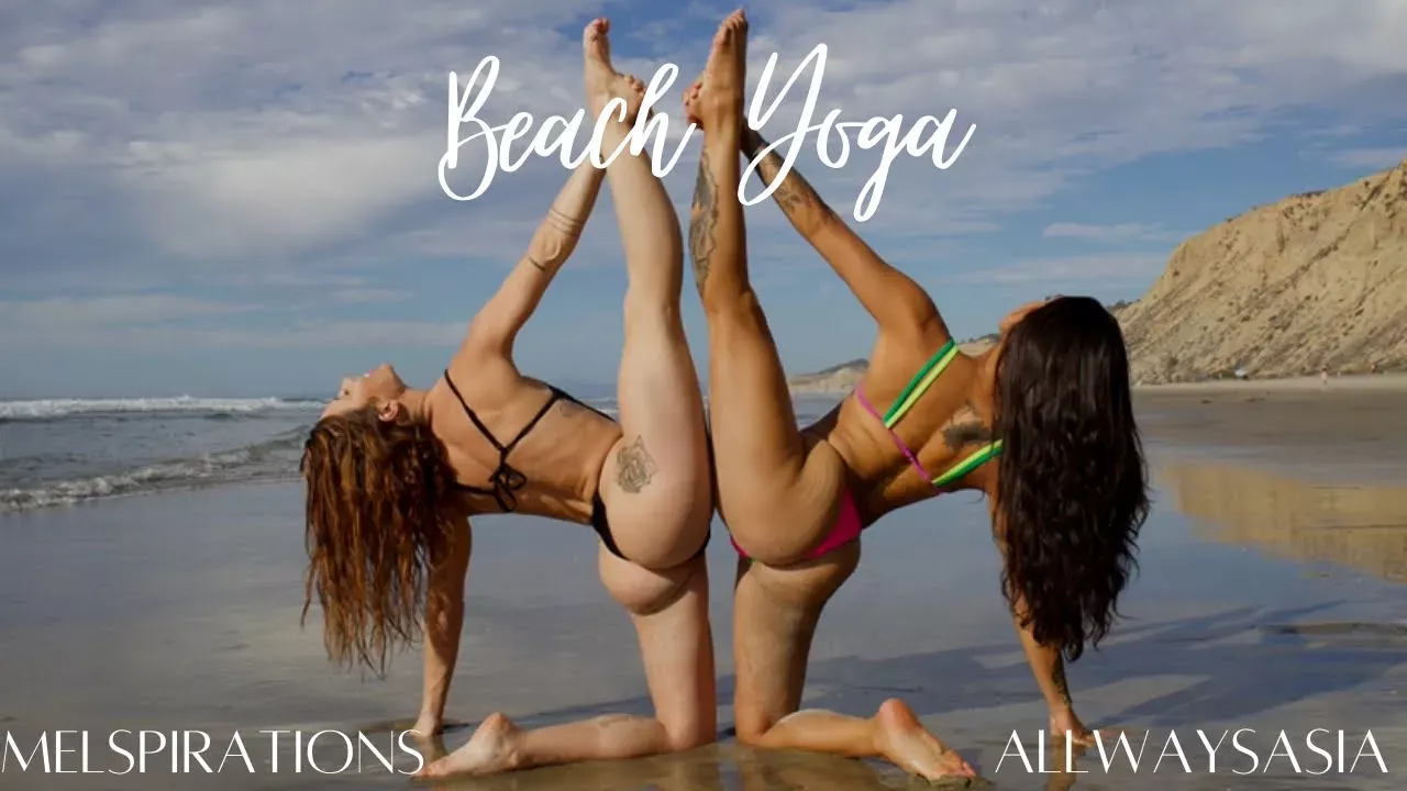Bikini Beach Yoga | AllwaysAsia + Melspirations