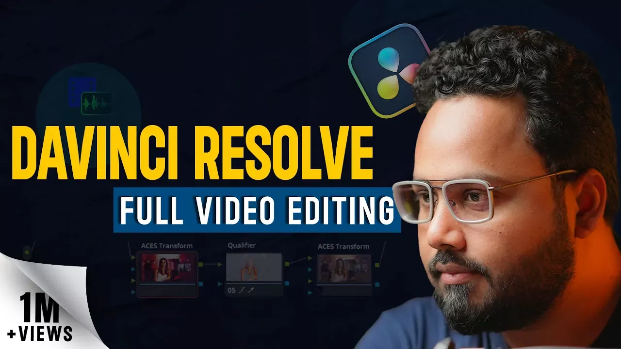 DaVinci Resolve 17 Complete Video Editing Tutorial for For Beginners | Basic To Advance | Hindi