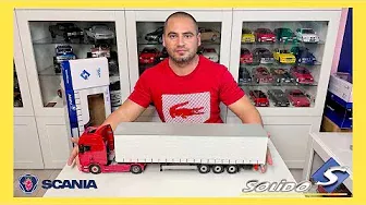 1:24 Scania 580S Highline & trailer - Solido Truck Edition [Unboxing]