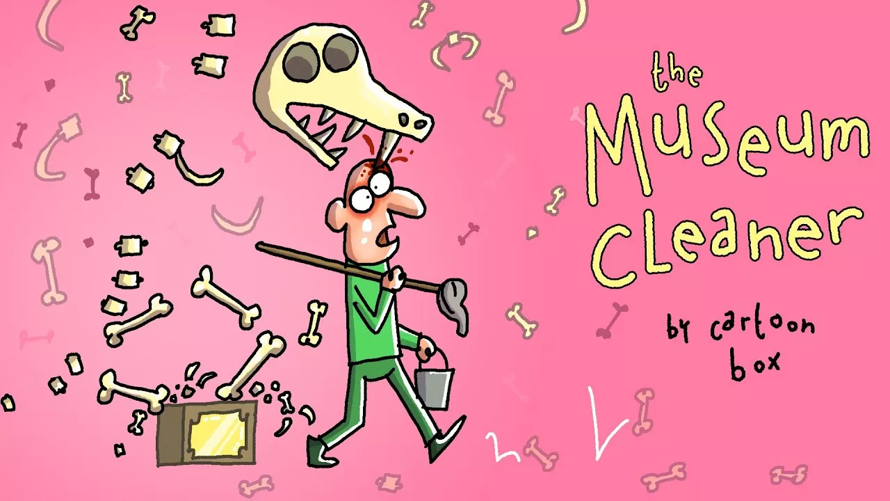 The Museum Cleaner | Cartoon Box 324 by Frame Order | Hilarious animated cartoon compilation