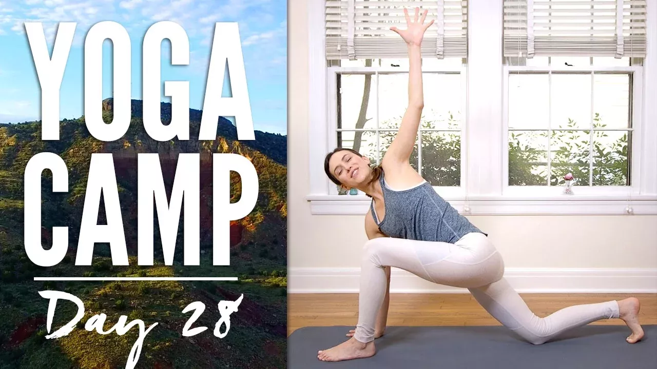 Yoga Camp - Day 28 - I Celebrate