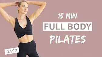 15 MIN Full Body Sculpting Pilates Workout | DAY 7 Challenge | No Equipment