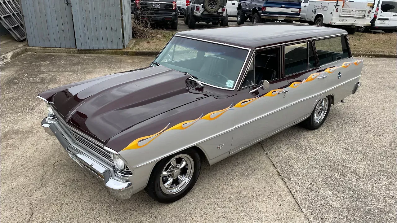 Test Drive 1967 Chevrolet II Nova Wagon SOLD $25,900 Maple Motors #2020