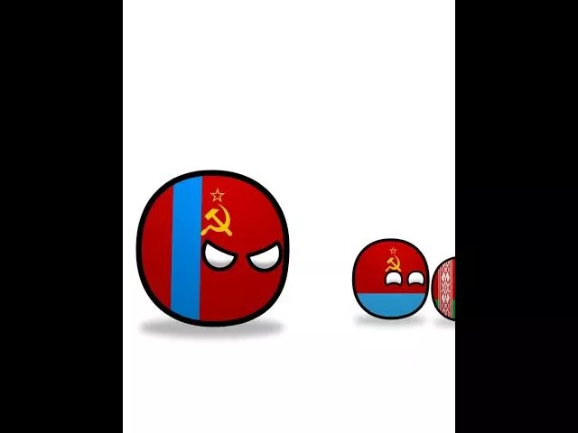 Развал СССР Countryballs #Shorts