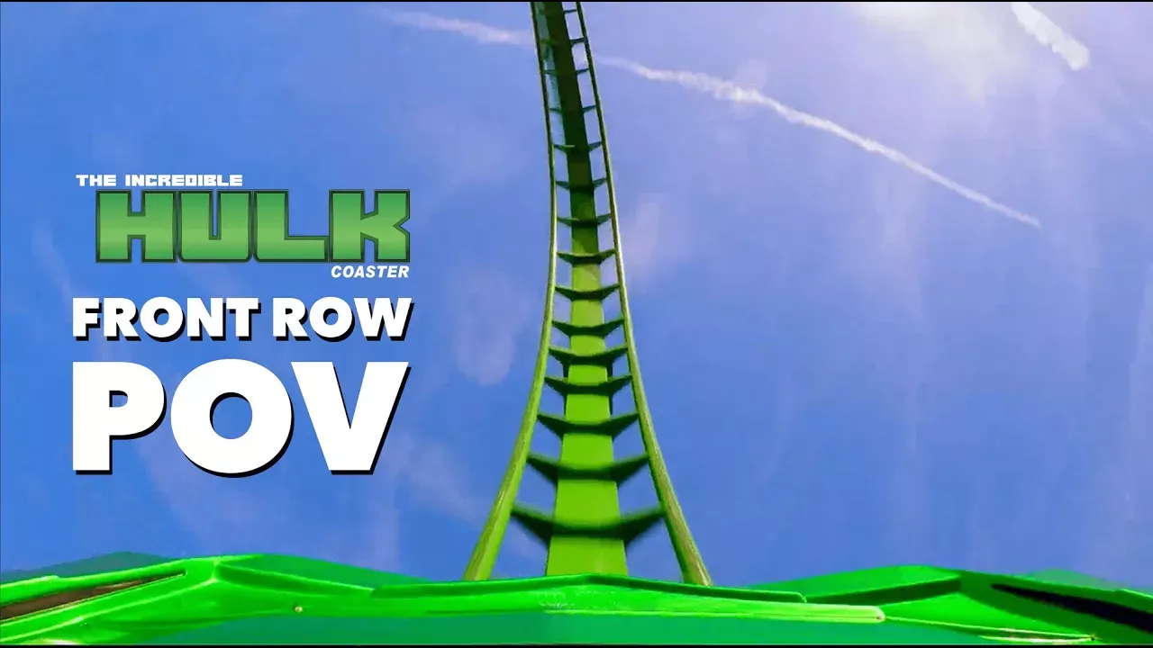 The Incredible Hulk Coaster | Official Ride POV | Islands Of Adventure