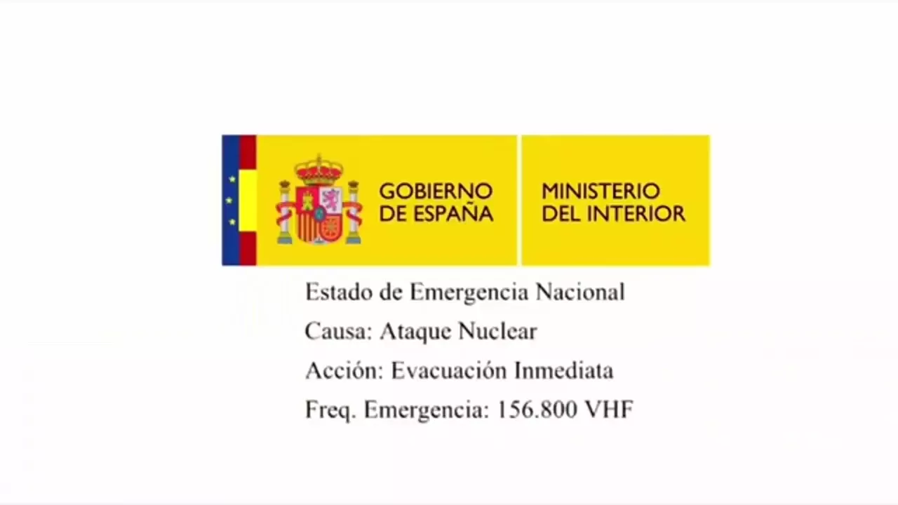 Broma ataque nuclear - 2022 España