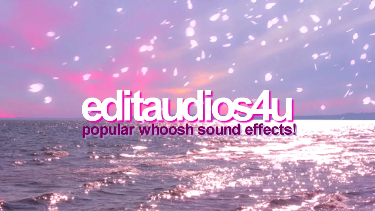 POPULAR WHOOSH SOUND EFFECTS FOR EDITS