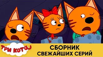 Три Кота | Сборник свежайших серий | Мультфильмы для детей