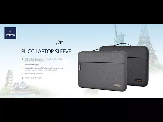 WiWU Pilot  laptop nylon waterproof sleeve
