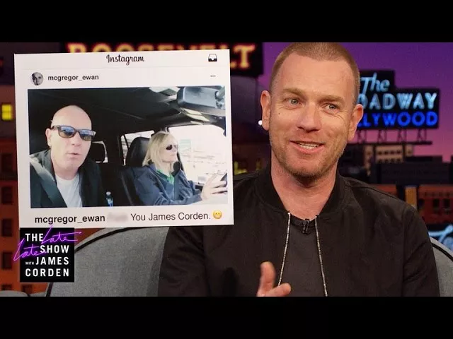 Ewan McGregor's Aggressive Carpool Karaoke Audition
