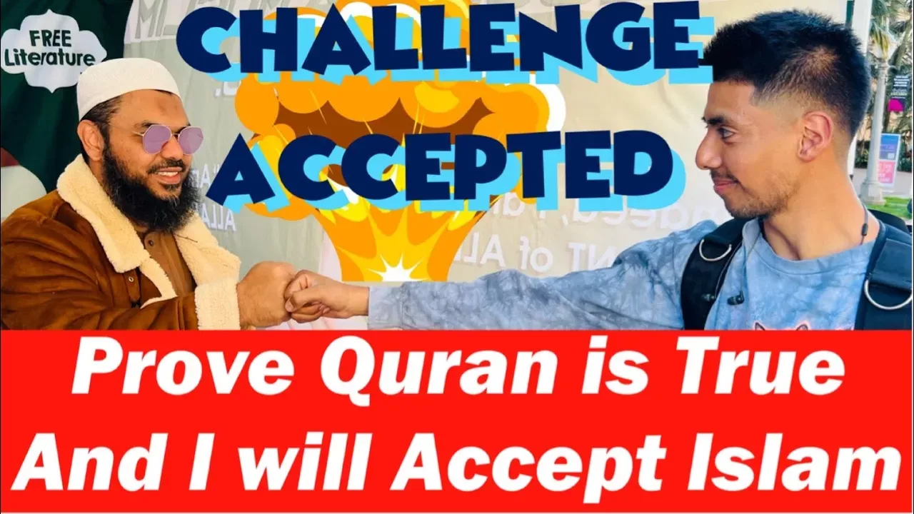 Challenge: Prove Quran is from God