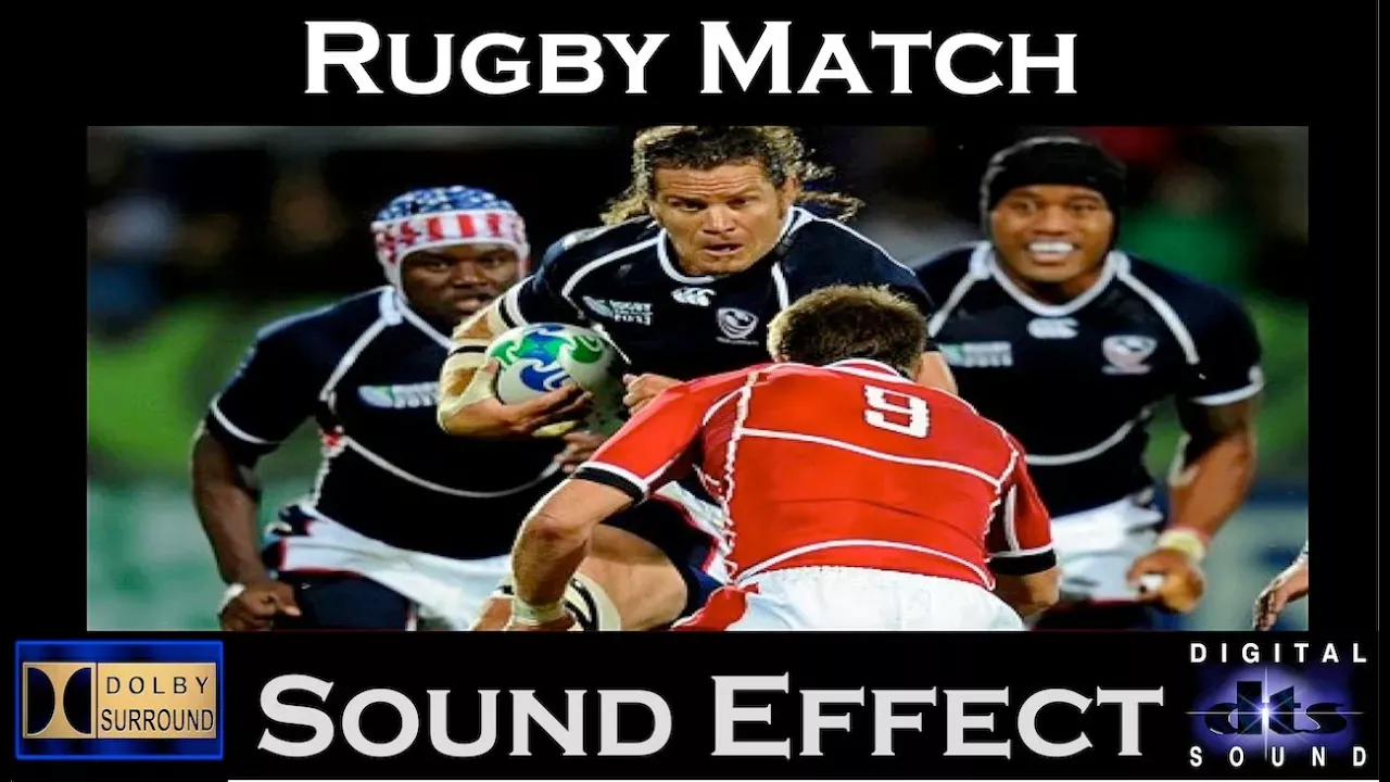 Rugby Match Sound Effect | HI - RES AUDIO