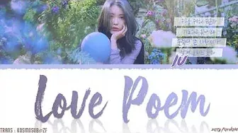 IU (아이유) - 'LOVE POEM' (러브 포엠) Lyrics [Color Coded_Han_Rom_Eng]