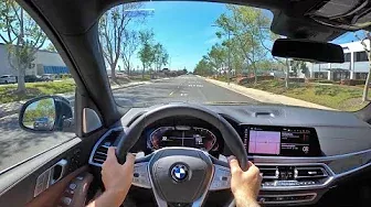 2021 BMW X7 xDrive40i POV Test Drive (3D Audio)(ASMR)