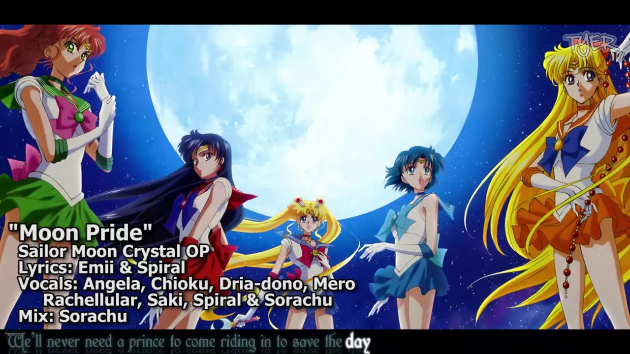 [TYER] English Sailor Moon Crystal OP - "Moon Pride" [feat. Group]