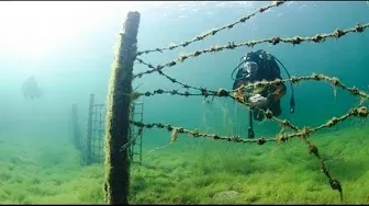 Заброшенная подводная тюрьма.Эстония.Scooter Dive in Rummu