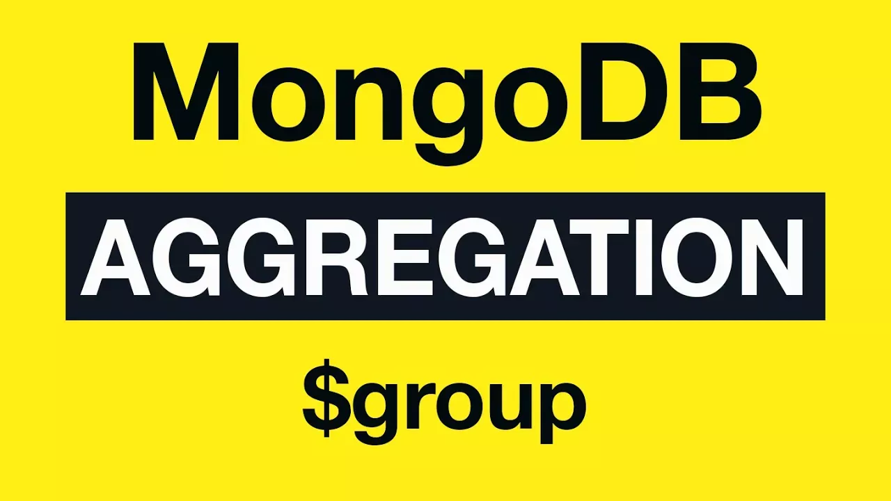 09 $group - MongoDB Aggregation Tutorial