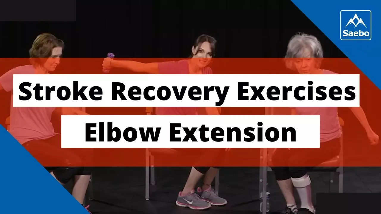 Best Stroke Recovery Exercises - Elbow Extension