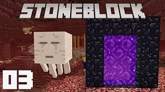 StoneBlock #03 - Поход в АД | Выживание в Маинкрафт с модами