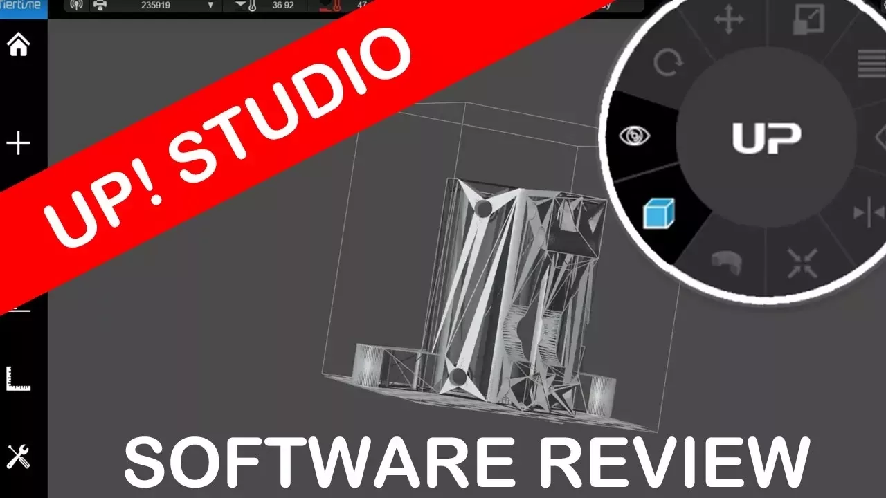 Up Studio 3D Printer Software Review