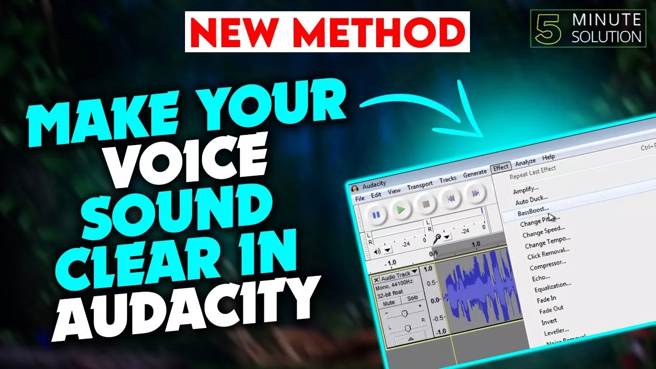 How To Make Your Voice Sound Clear In Audacity 2023