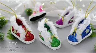 🎅 ВОЛШЕБНЫЕ БАШМАЧКИ НА ЕЛОЧКУ ❄️ Magic Christmas Tree Shoes 🎅
