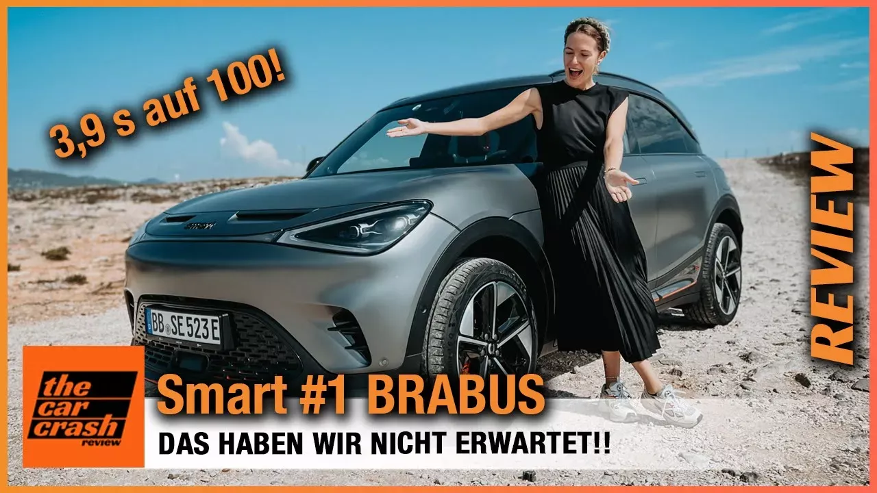 Smart #1 BRABUS im Test (2022) Wie krass ist dieses Elektroauto bitte?! Fahrbericht | Review | Preis