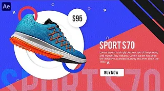 Sport Product Sales Promo In After Effect | After Effects Tutorial | Effect For You