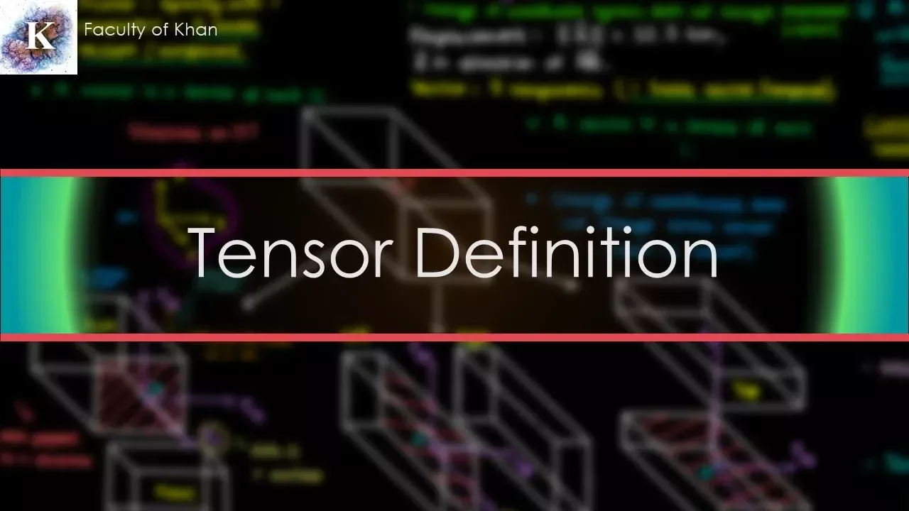 Introduction to Tensors: Transformation Rules