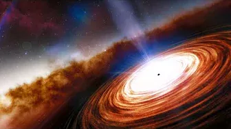 Как устроена Вселенная?  Рождение гигантской черной дыры