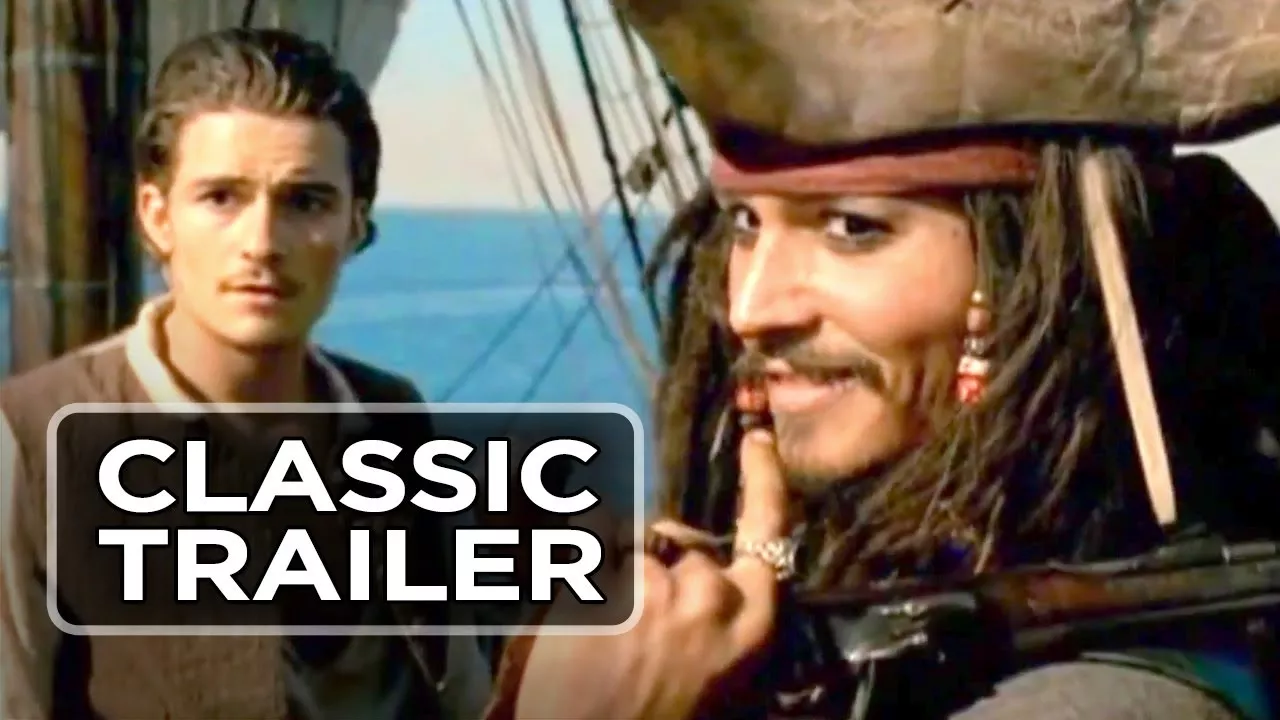 Pirates of the Caribbean: The Curse of the Black Pearl Official Trailer 1 (2003) HD