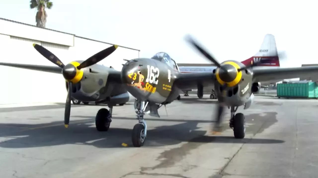 P-38 Engine Startup